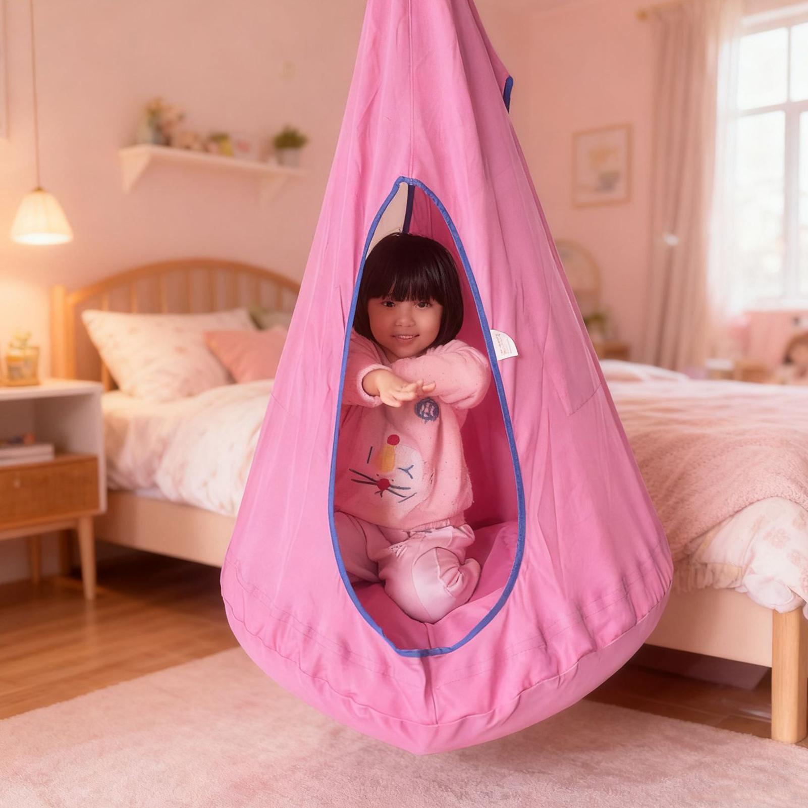 Kinder-Pod-Schaukelsitz mit Ki – Kids Outdoor Nest Swing Bewertung und Preis