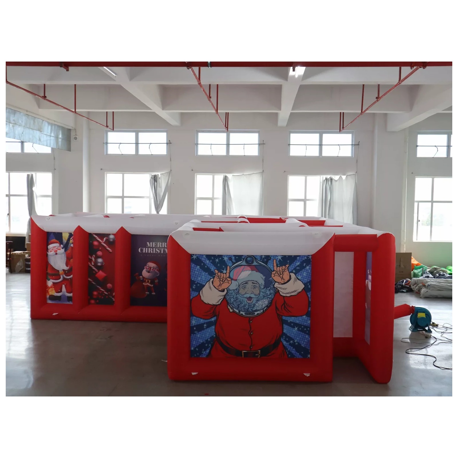 Großes rot-weißes aufblasbares – Outdoor Games For Kids Bewertung und Preis
