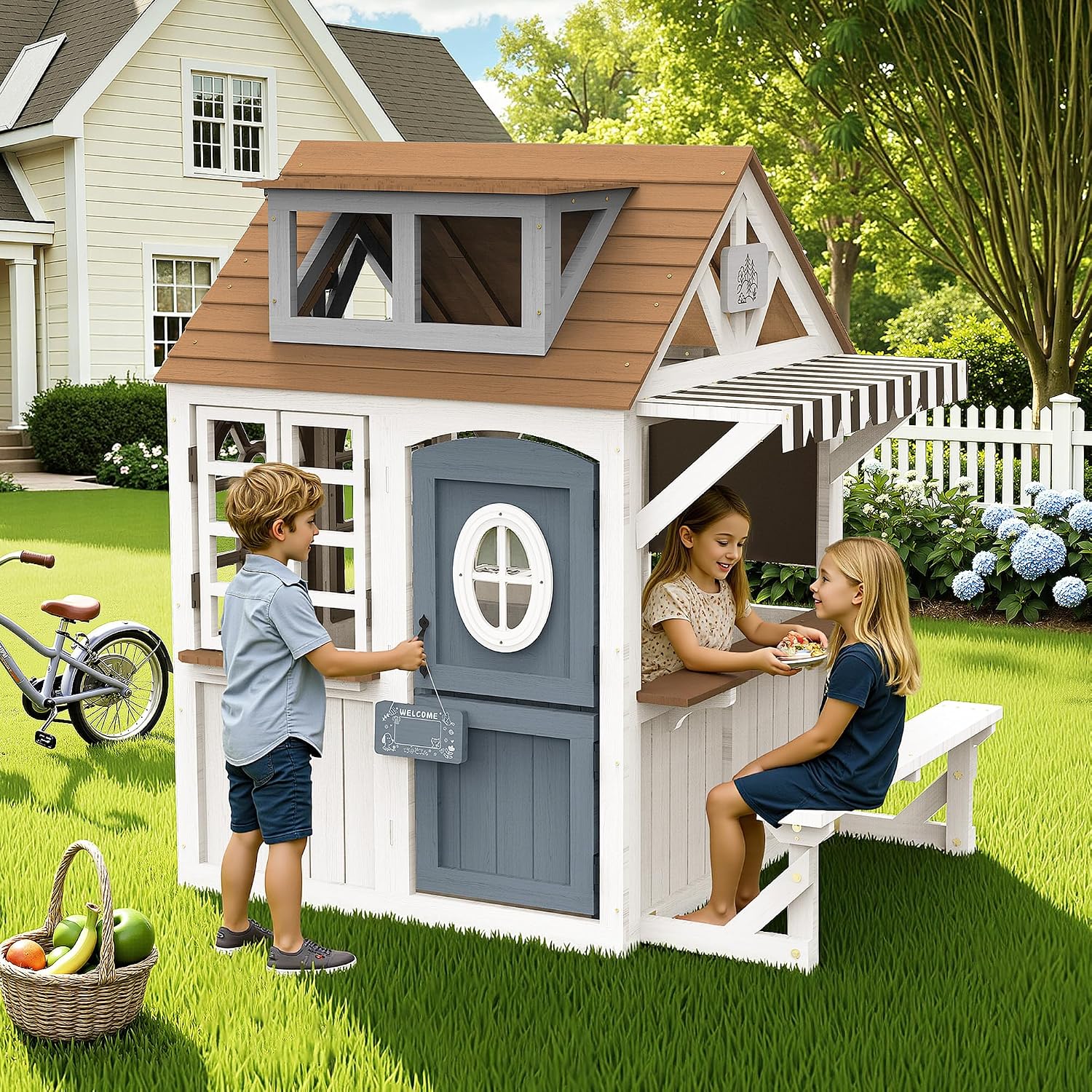 Albott Kinder-Outdoor-Holzspie – Kids Outdoor Wooden Playset Bewertung und Preis