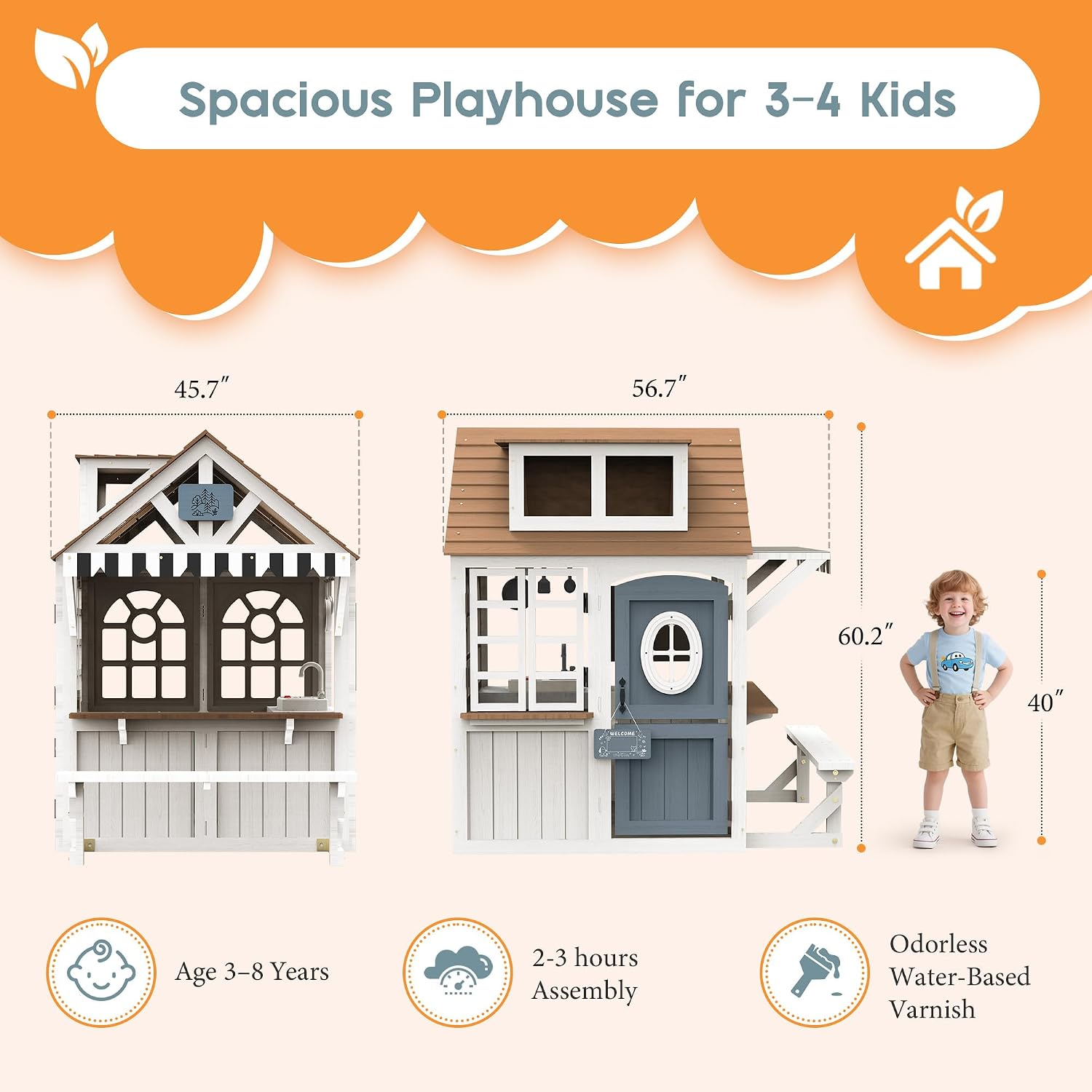 Albott Kinder-Outdoor-Holzspie – Kids Outdoor Wooden Playset Bewertung und Preis