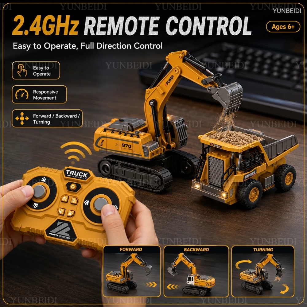Ferngesteuertes Mini-Legierung – Kids Outdoor Excavator Bewertung und Preis
