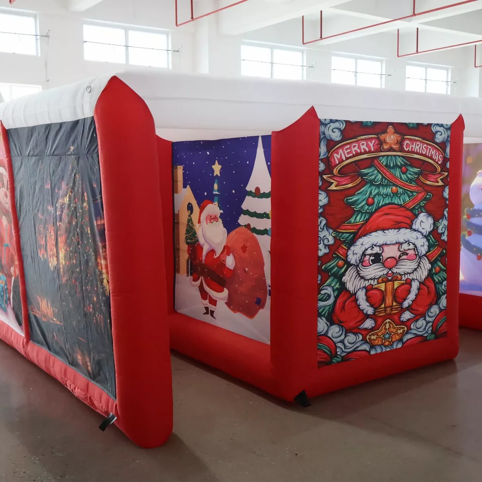Rotes aufblasbares Outdoor-Lab – Kids Outdoor Venues Bewertung und Preis