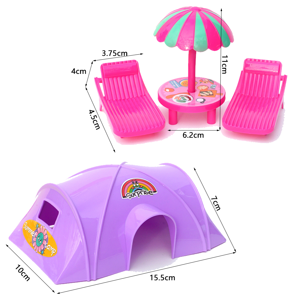 1/12 Mini Möbel Modell Outdoor – Kids Outdoor Doll House Bewertung und Preis