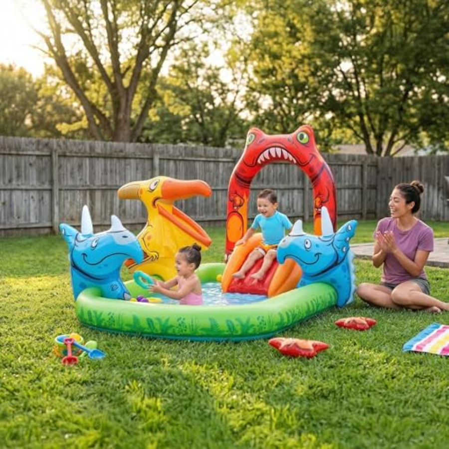 Outdoor-Wasserspielplatz für K – Kids Outdoor Inflatable Water Slide Bewertung und Preis